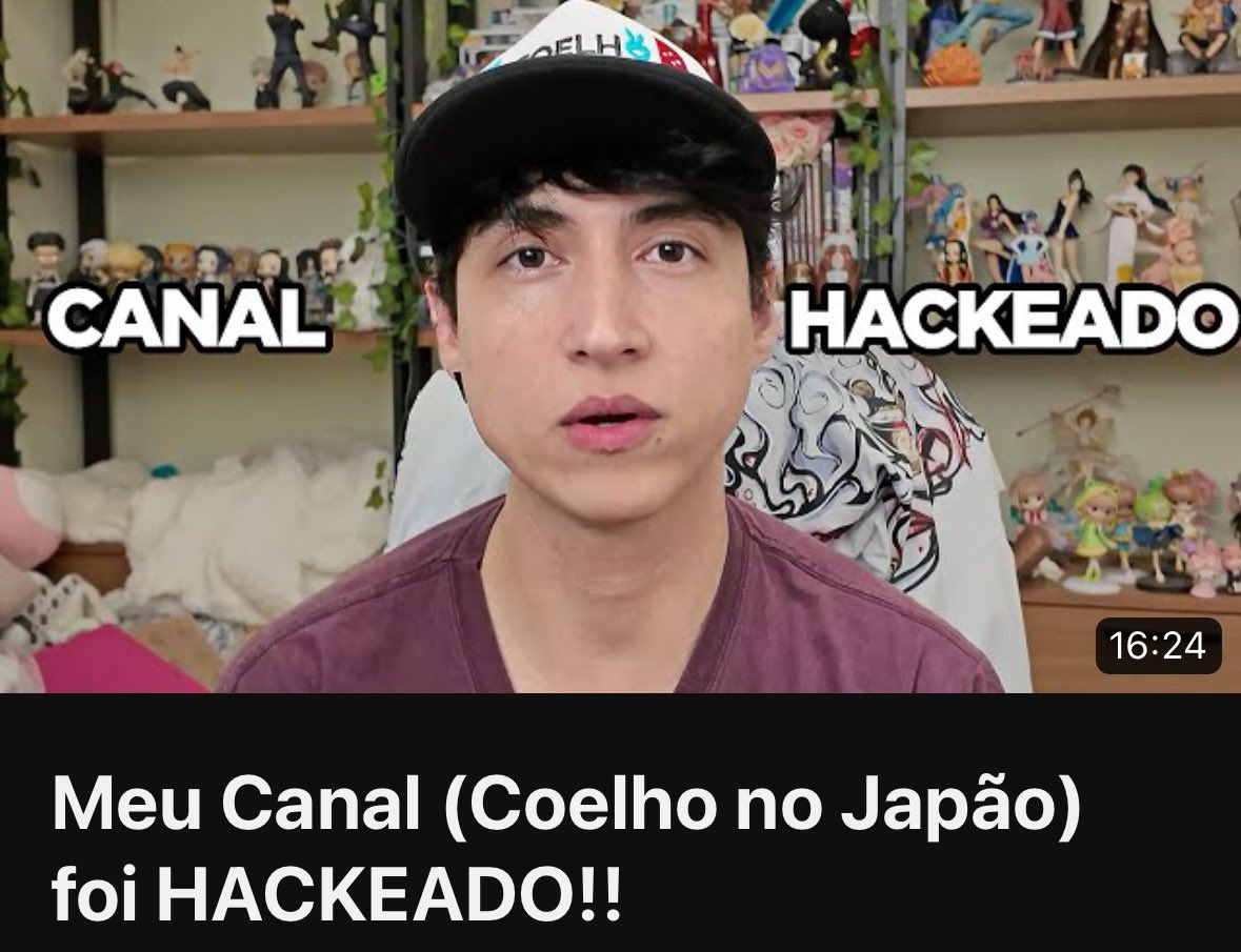 Postei um vídeo contando oq aconteceu, e torcendo pra ser entregue 😖
youtu.be/k_q3q9pZBZU
Preciso de ajuda amigos, ativem o sininho de notificações do canal por favor 😖 isso pode evitar os videos de afundarem e n serem recomendados mais.

avisem a todos pls! OBRIGADO🙏🏼