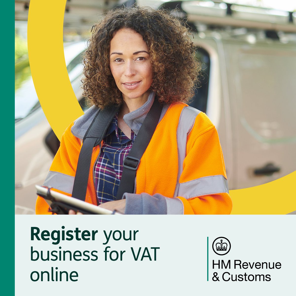 HMRCgovuk's tweet photo. Are you a small business owner? 🏪  

Learn more about VAT and check if you need to register by watching our handy YouTube playlist. 🎥  

https://t.co/7loFroD2hz https://t.co/5f9ThFSGhV