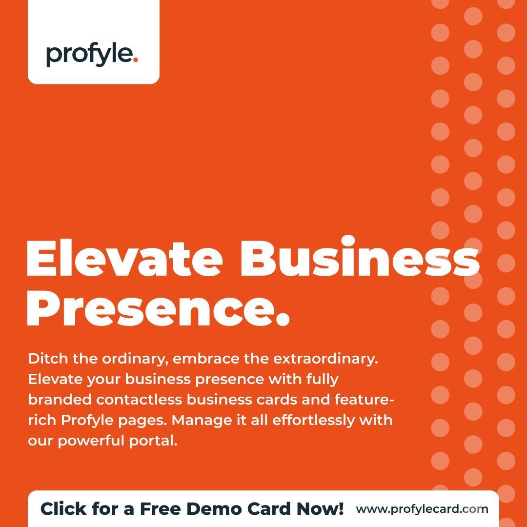 profylecard's tweet image. Elevate your business presence with our fully branded contactless business cards! 🌟 Discover feature-rich Profyle pages &amp;amp; seamless management via our Admin Portal. Your business, your brand. Learn more: go.profyle.cards/Hp0ibg #Business #Branding #Contactless #Networking