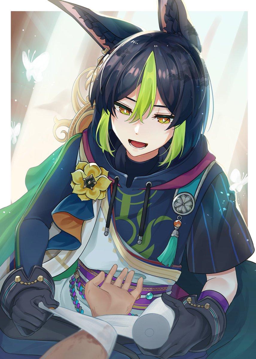 あんまり無茶しないでよね
 #Tighnari  #ティナリ