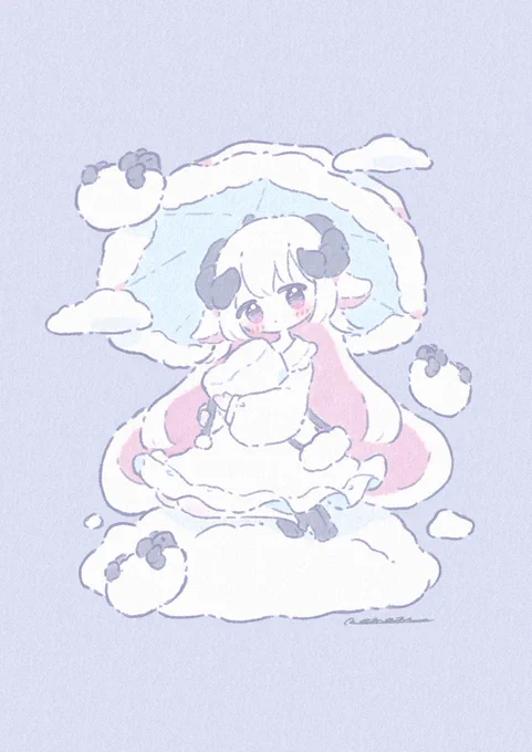 くもり時々ひつじ𓈒 𓂂𓏸 