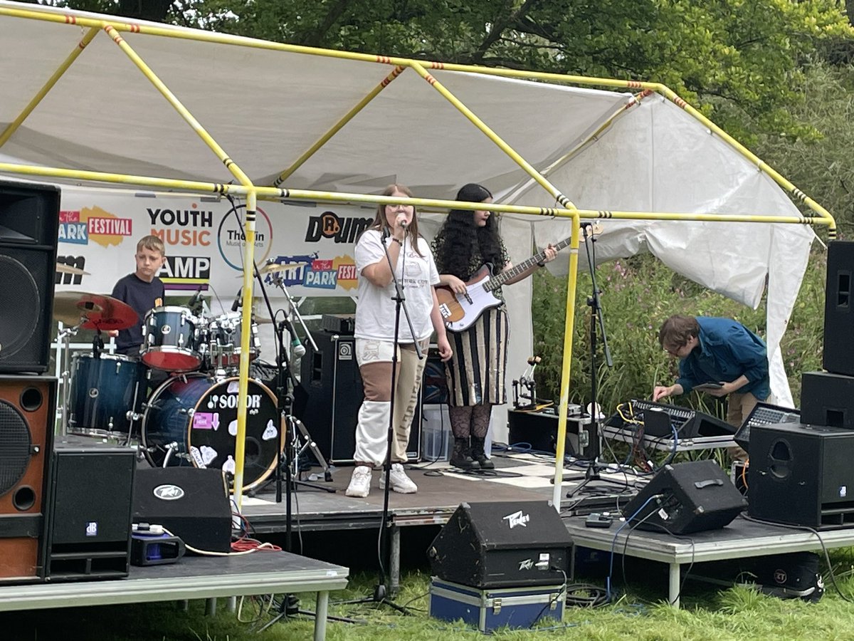 Our youth stage is sounding great!