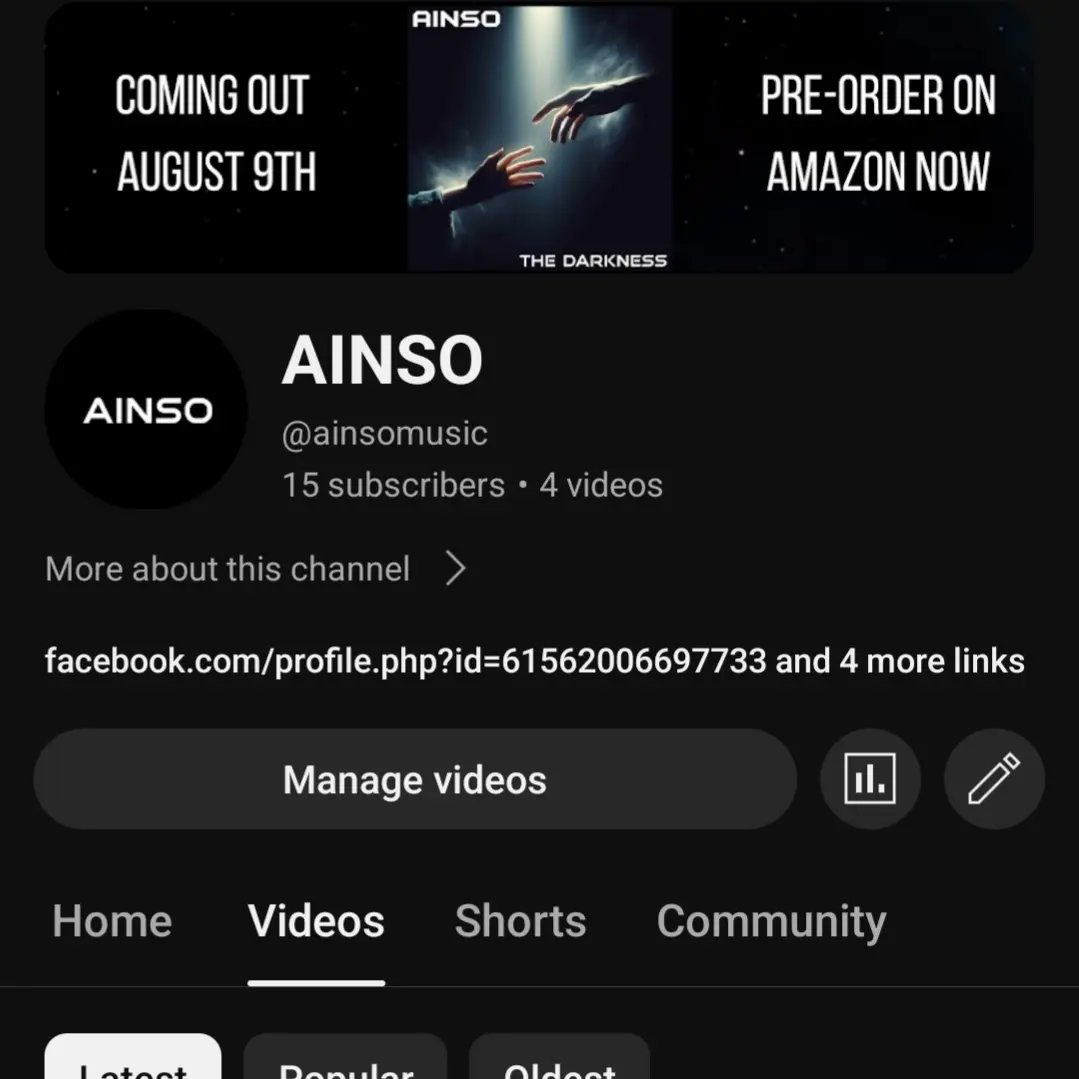 AINSOMusic's tweet photo. 5 Days 🕛

If you want to follow me on all my socials the links are all here:

Facebook: https://t.co/RD3U4DCXO3

Instagram: https://t.co/Q3wB7QNkZz

TikTok:
https://t.co/oQ8W9WSDyJ

YouTube:
https://t.co/H87TP7R6K5

#Facebook #Instagram #TikTok #youtube #ainso #socials https://t.co/ZtSsXKozeg