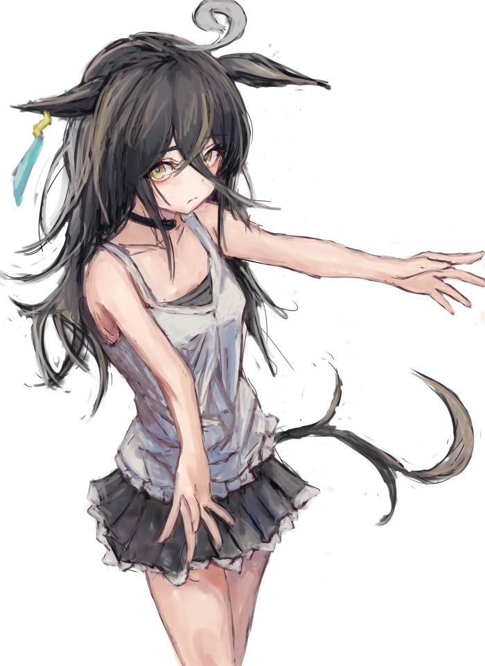 マンハッタンカフェ(ウマ娘) 「gyu 」|柳のイラスト
