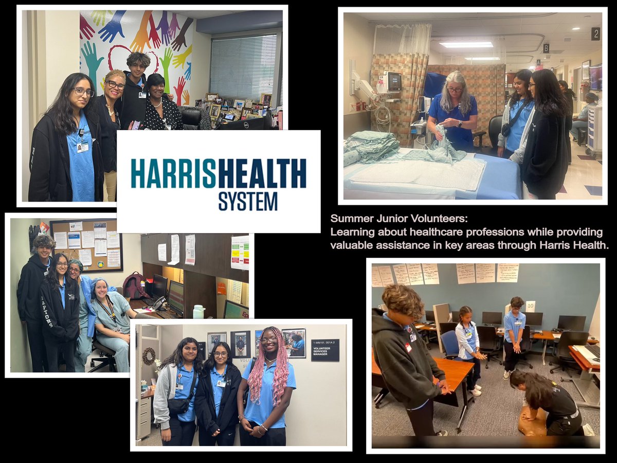 BearMission's tweet photo. Another productive summer spent at Harris Health LBJ Hospital; volunteering, learning &amp; making new friendships. https://t.co/rGnuMZ9nWO