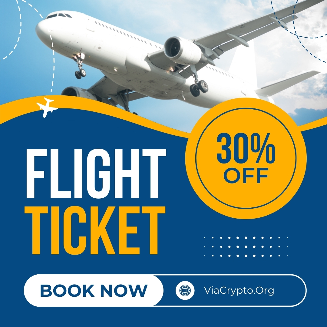 🌍 Unlock the world with ViaCrypto.org

Book flights, hotels, and travel packages using crypto and Web 3 technology for a secure and innovative travel experience. Your next adventure starts here! 🚀💰

 #CryptoTravel #Web3 #Blockchain #TravelWithCrypto #VIAC $VIAC #BTC