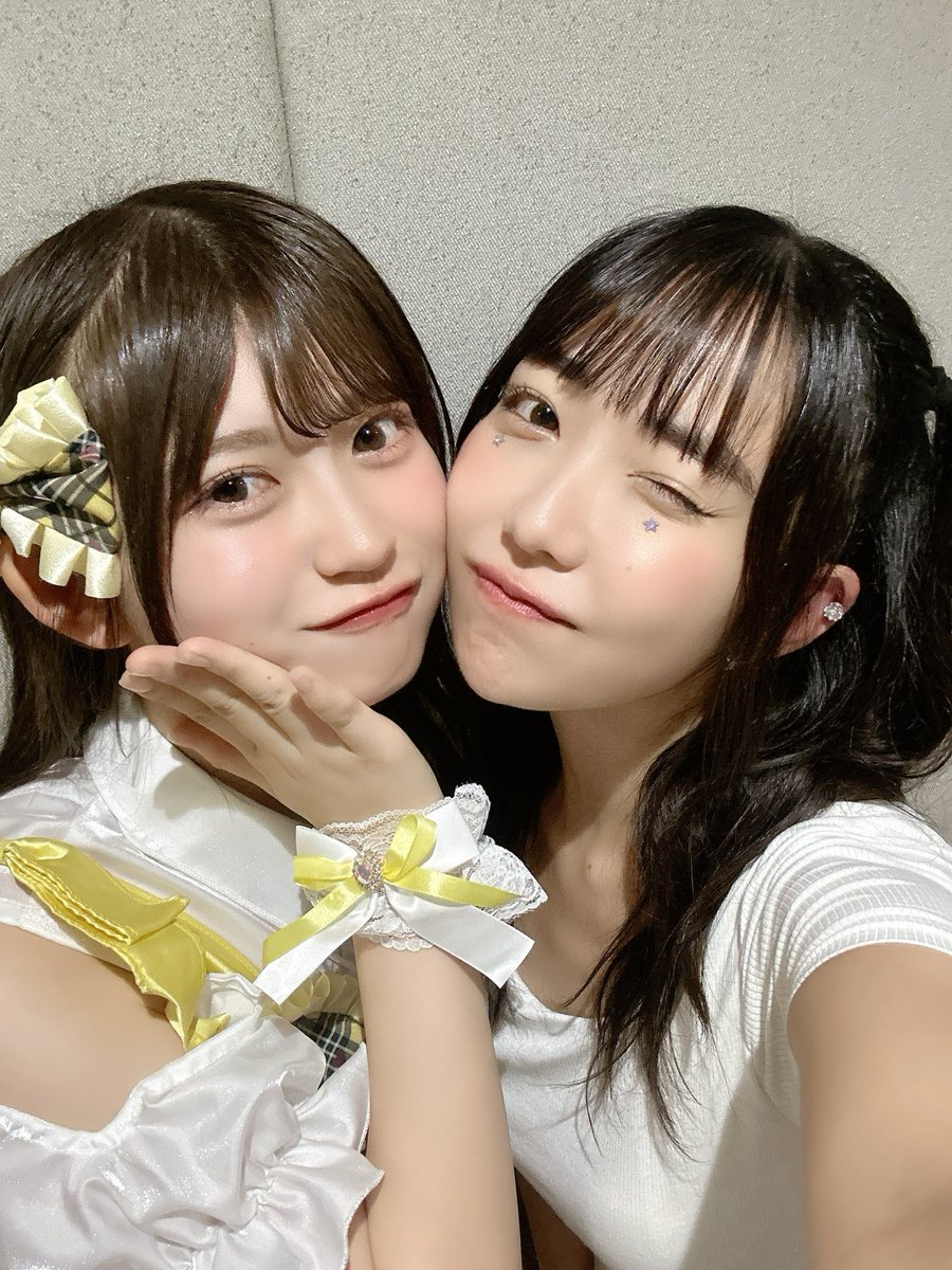 今日の可愛いゼロイチチームたち💕

さきちゃんとは愛を確かめあえました🤭
かんなみちゃんは可愛い顔して面白いところが好きです🤫 https://t.co/8TqTsYEQ7e