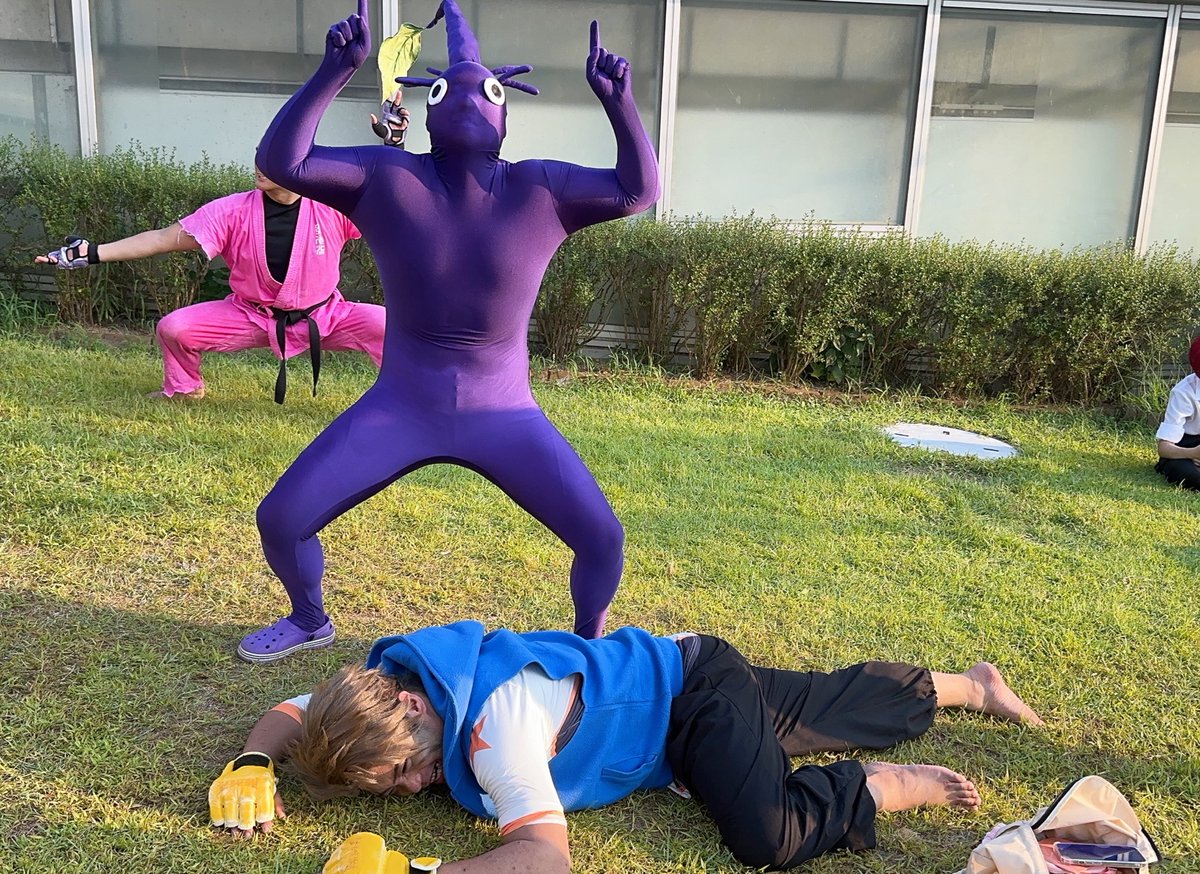 ネタ有り

紫ピクミン

ち　　か　　ら　　も　　ち

K.O！！！！！！！！！！！

紫ピクミン　<a href="/ojiyajiya/">おじや@ぽ</a> 

#コスサミ
#コスサミ2024
#ストリートファイター6
#スト6