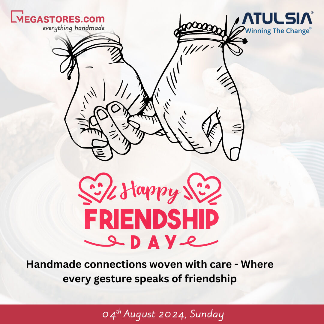 megastores_'s tweet photo. Handmade connections woven with care - Where every gesture speaks of friendship. 

Shop Handmade products on https://t.co/qsQyI5yosN
.
.
.
.
.
.
.
#megastores #friendshipday #friendship #quotes #importantdays #bestfriends #handamde #shophandmade #supporthandmade #handmadewithlove https://t.co/rDMUVU5dLK