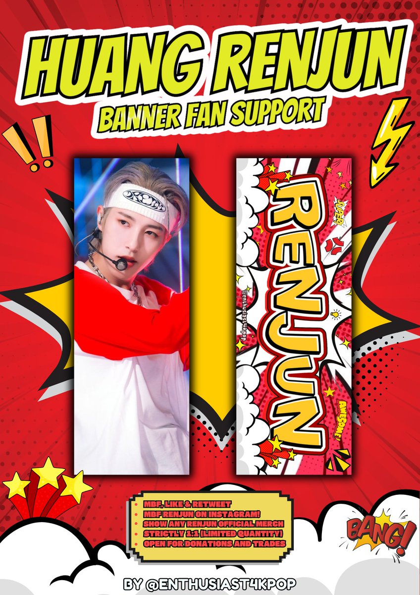 ˗ˏ` #RENJUN BANNER FOR THE DREAM SHOW 3 IN MANILA ´ˎ˗

⟡ mbf, retweet &amp; like!
⟡ strictly 1:1, limited quantity! (can't claim for a friend) 
⟡ time &amp; location: tba 

#NCTDREAM_THEDREAMSHOW3_in_MNL #THEDREAMSHOW3_in_MANILA #NCTDREAMinManila