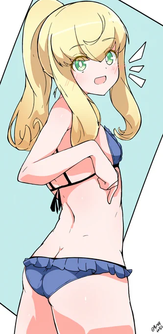 多分もう5000兆枚くらい描かれてんだろうなとは思うけど僕もノエルちゃんにピンサ着せたい( 'ω') #アリスギアお絵かき 