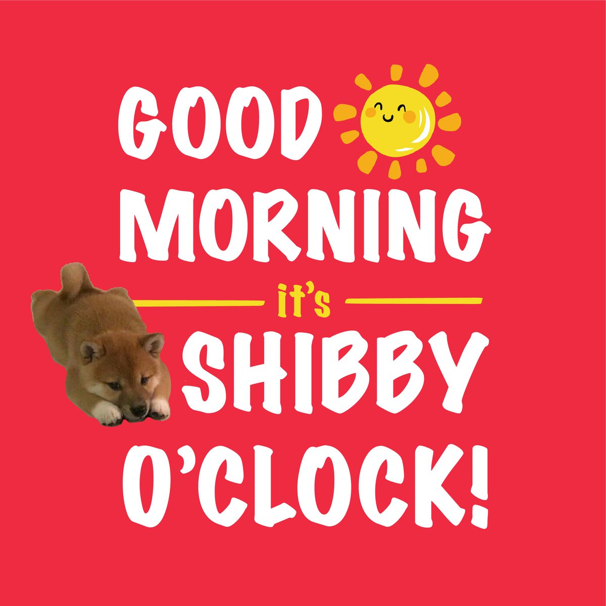 ShibbyCTO's tweet photo. ✨ Have a pawsome day ✨

$SHIBBY

#memecoin #solana #crypto #shibarmy https://t.co/fXzcMIvxt8