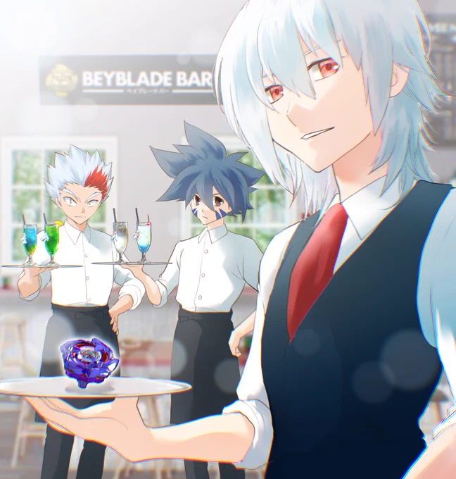 ベイブレードバーへようこそ。 (2024.8.10 open) #ベイブレードX #beyblade fanart