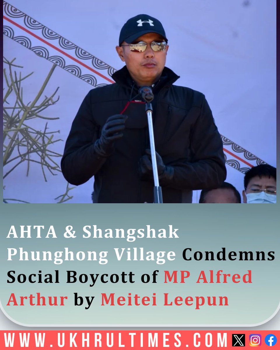 ukhrultimes's tweet photo. #Ukhrul: The All #Hunphun Tang Association, representing 28 localities in Hunphun Village, called for an immediate end to the boycott by #MeiteiLeepun, urging all parties to work for the common good of all communities in #Manipur; Shangshak Phunghon Village while condemning the "radical groups" misinterpretation of the MP's speech, termed the #boycott an evil design to mislead people. It earnestly appealed to all groups to refrain from "dangerous propaganda." More here | https://t.co/303udtAc6b