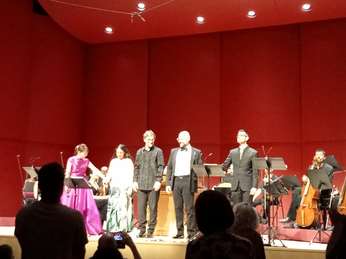 MartaBou1's tweet photo. Nit màgica al @Fest_Torroella amb @vespresdarnadi i els grans @XavierSabata @sunhaeim #NuriaRial i #JuanSancho. Magnífica interpretaciò del "Il trionfo del tempo e del disinganno" de Händel, obra meravellosa i poc interpretada. Bravo!!!
#Arecerdelafuriadelmon https://t.co/76JPwAuoBQ