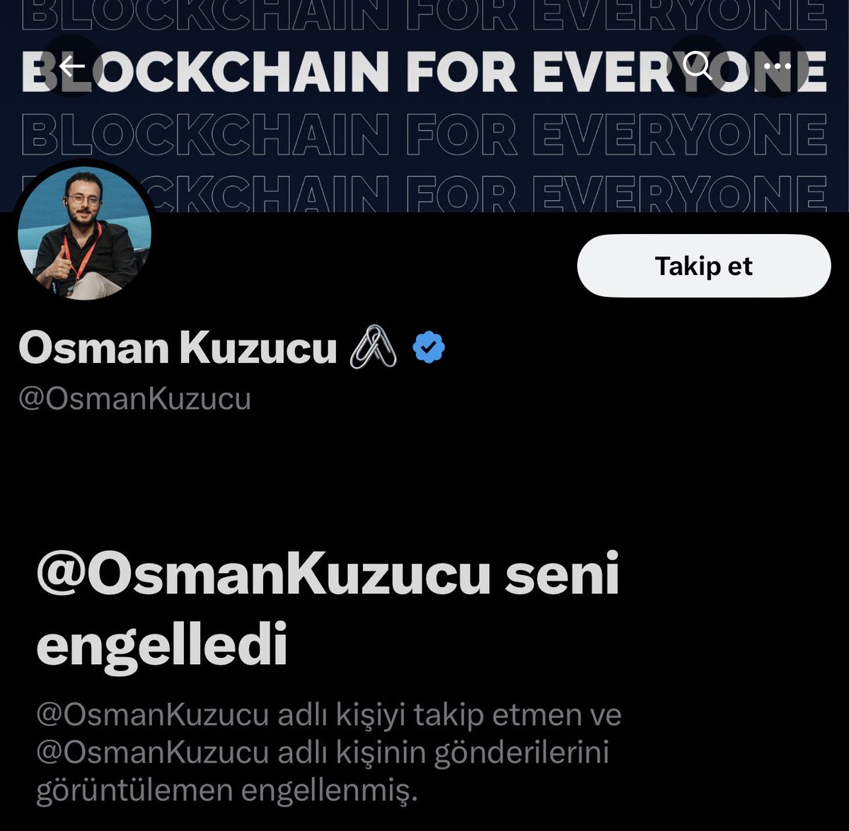 Tivit atar atmaz altına damlayıp gürledin.Sonra sana sadece 1 SORU sordum (soru aşağıda) ve sen cevap vermek yerine profilinden salladın.

Az önce korkma alt tarafı cevap vericeksin dedim soruya, ŞİMDİ korkabilirsin tüm pisliklerini dökücem.

FAKE hesabından beni takip et.