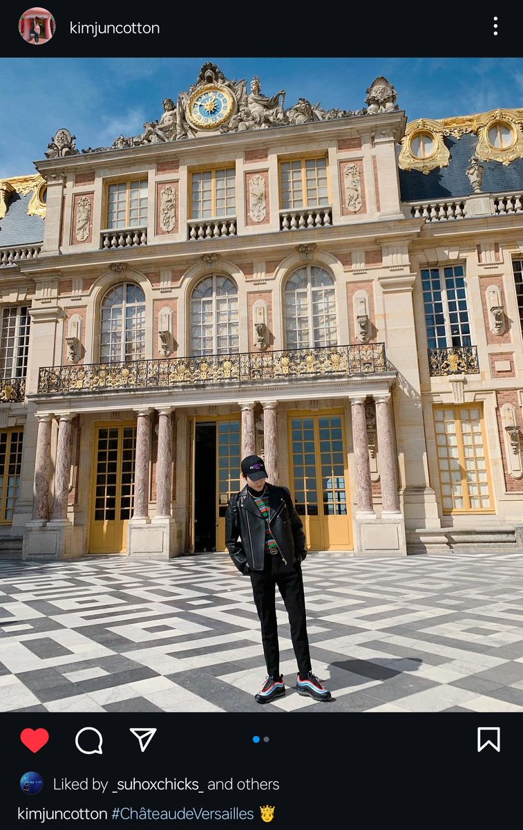 EPTaewoo's tweet photo. SUHO×JISOO AT VERSAILLES https://t.co/CRSxfmak2p