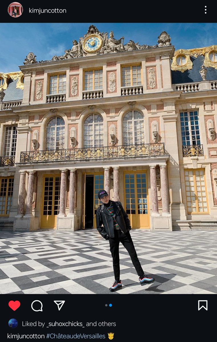 EPTaewoo's tweet photo. SUHO×JISOO AT VERSAILLES https://t.co/CRSxfmak2p