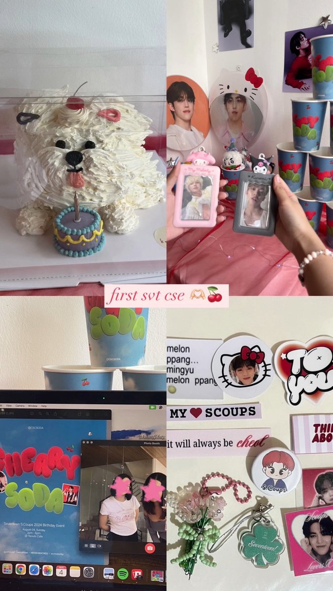— my first svt cse w/ @ddalgixmh 🫶🏻

advanced happy scoups day !! 🍒🥤