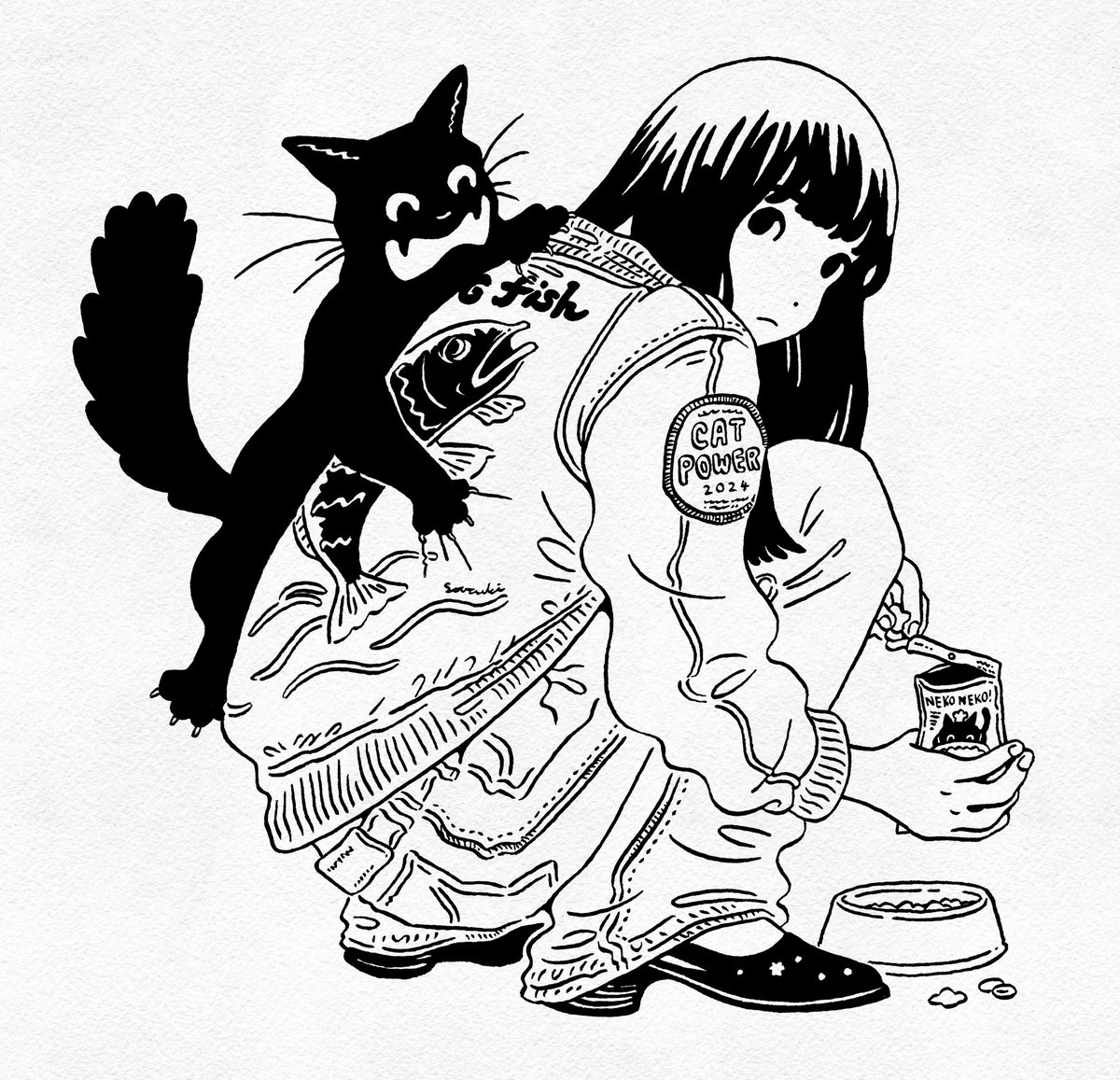 satsuki イラスト white dog GUIjRXGXMAA0KG0.jpg