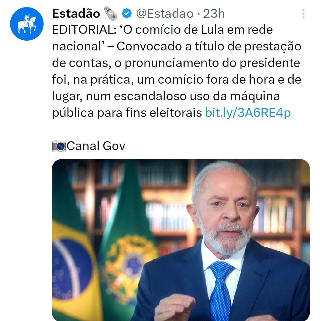 Terra__Brasilis's tweet photo. E vai dar alguma coisa?
Por muito menos Bolsonaro perdeu seus direitos políticos https://t.co/rCJw1sfSBr