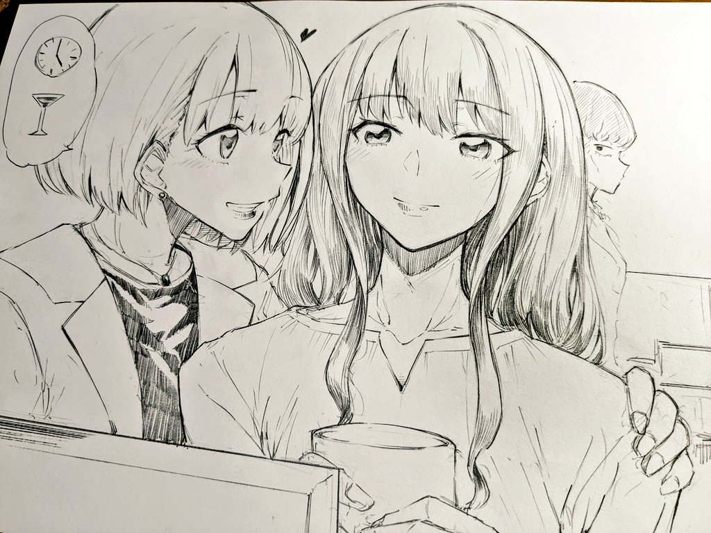 大人っぽいちさたきというより大人になったちさたき妄想になった…
リクエストどうもありがとうございました〜 