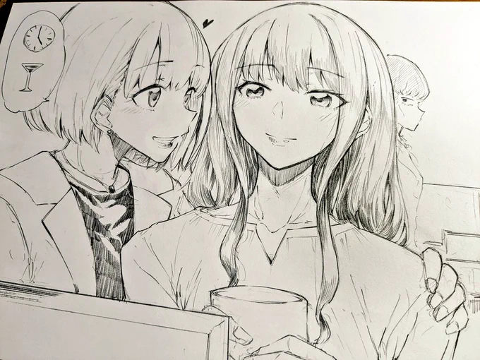 大人っぽいちさたきというより大人になったちさたき妄想になった…
リクエストどうもありがとうございました〜 