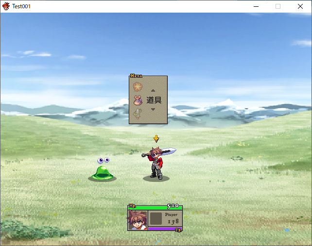 cho_create's tweet image. #8月になったのでフォロワーに自己紹介しようぜ 
テイルズ風戦闘システムのRPGを作成しています。