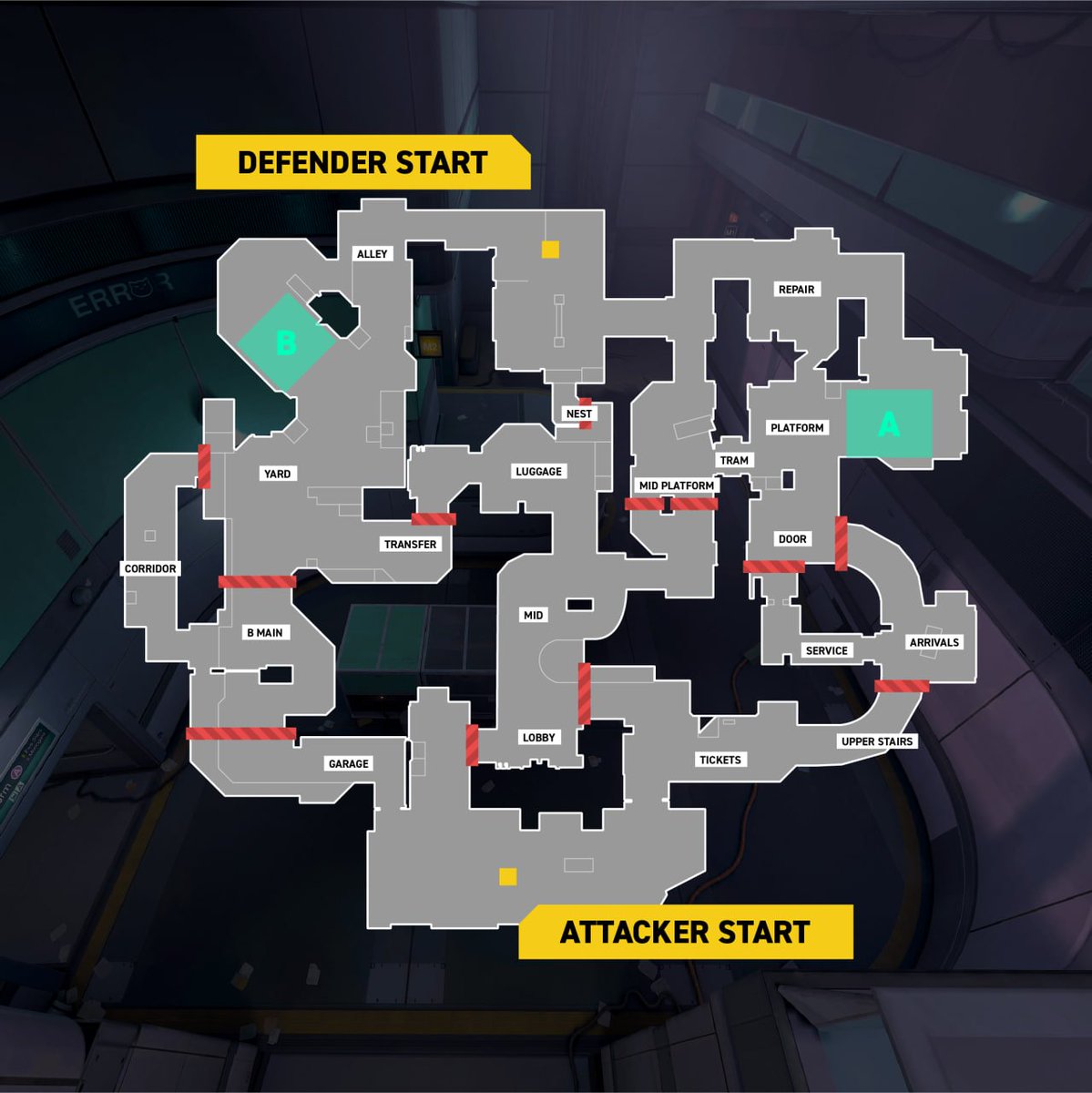SpectreSD's tweet photo. Maps that are currently available in the game 😍

🧪 MILL

🚧 SKYWAY

🚄 METRO https://t.co/Y6hdjQimAR