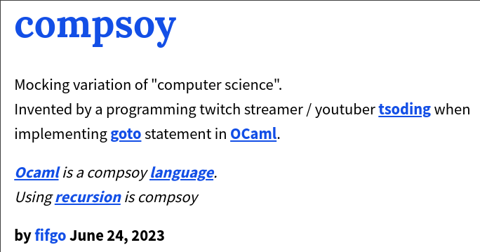 Oh boy, oh boy! Time to study CompSoy! :O