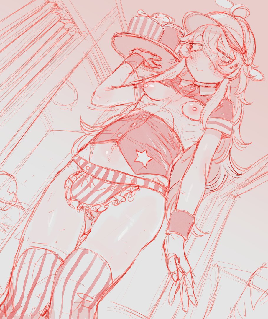 ジト目なチキン屋さんのえちならくがーきです 