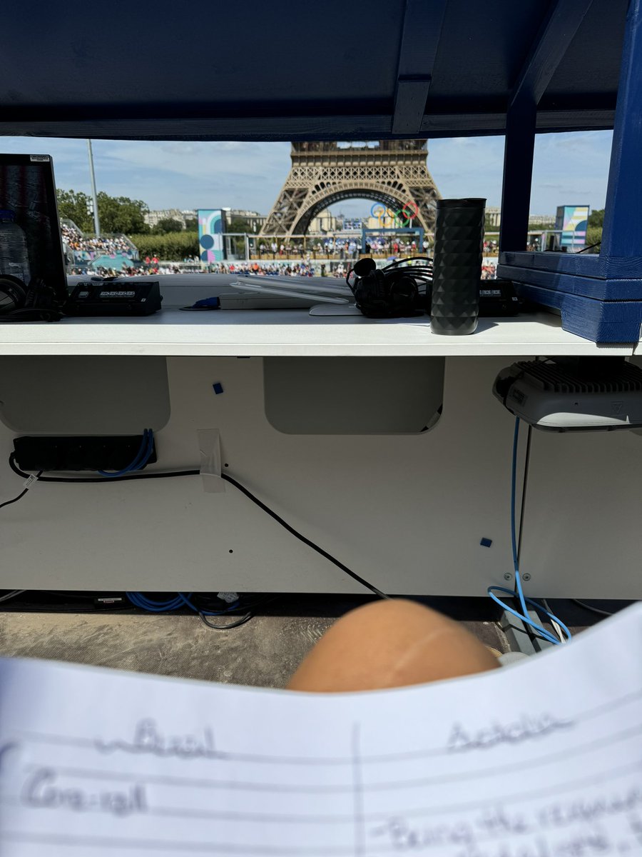 Notes and waiting…..fun matches ahead! <a href="/NBCOlympics/">NBC Olympics & Paralympics</a> <a href="/NBCSports/">NBC Sports</a>