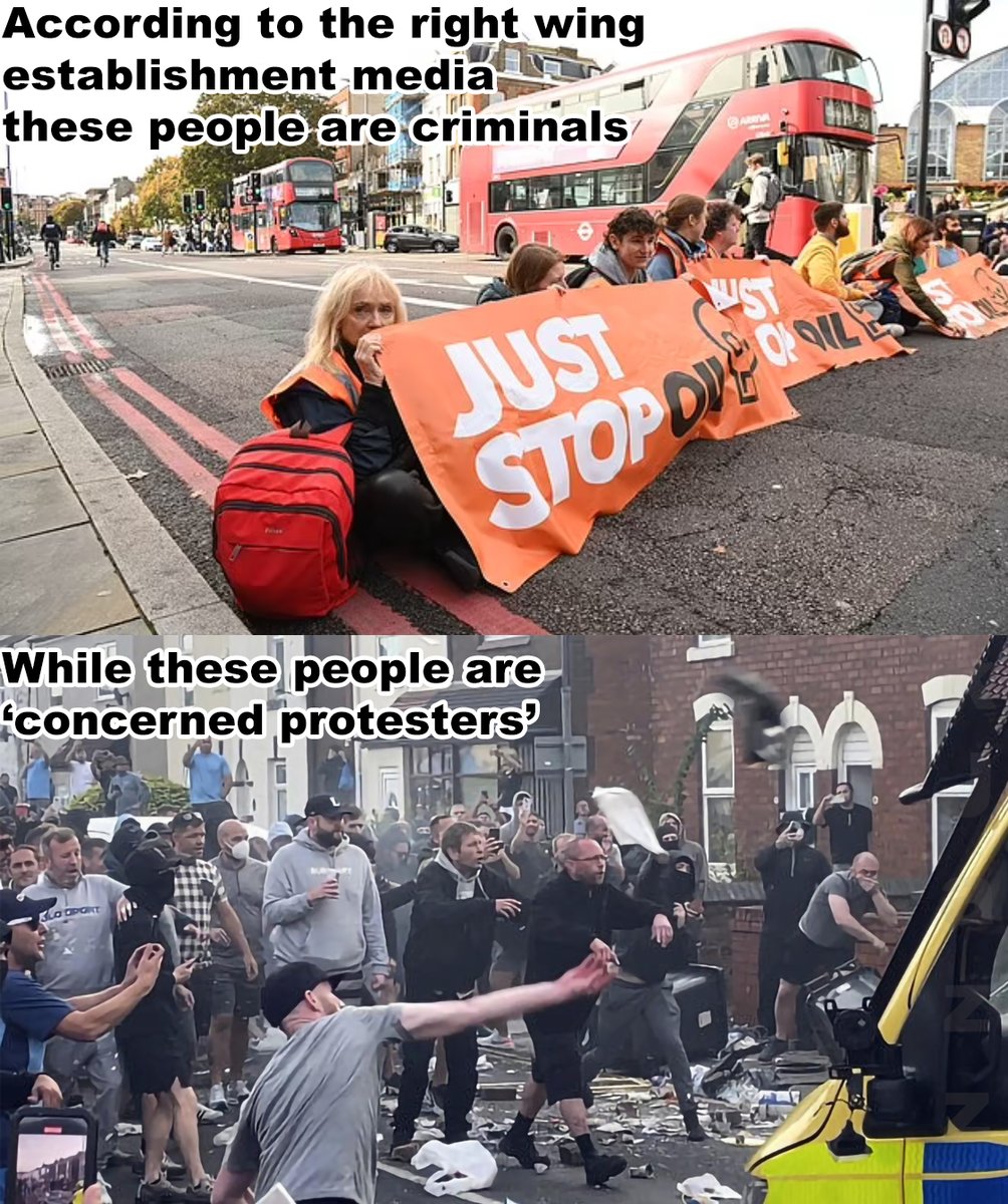 _JackJazz's tweet image. We need to end the far right's grip on our country.
#FarageRiots #FarRightThugsUnite