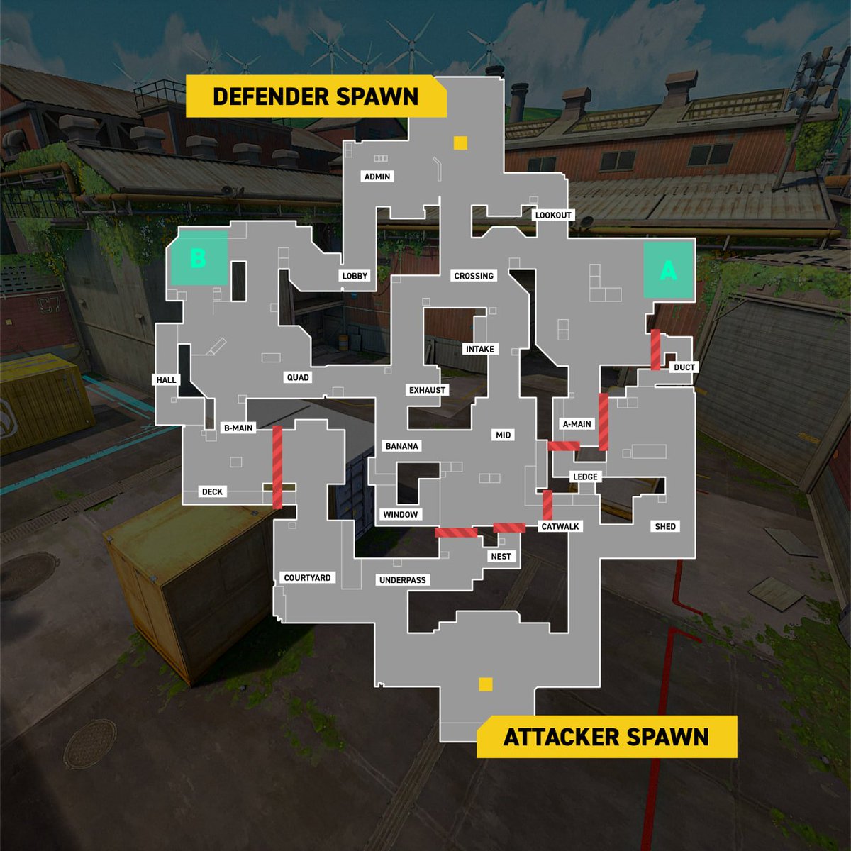 SpectreSD's tweet photo. Maps that are currently available in the game 😍

🧪 MILL

🚧 SKYWAY

🚄 METRO https://t.co/Y6hdjQimAR