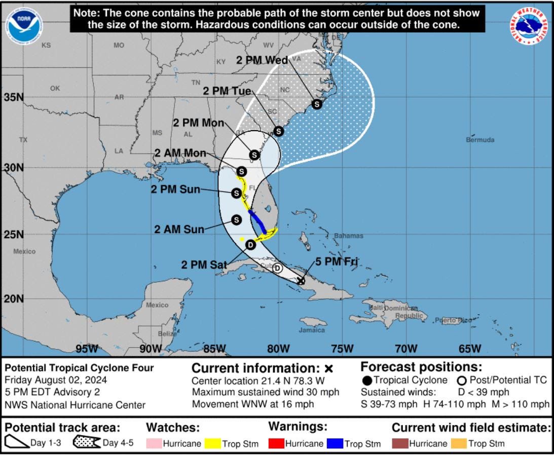 NAT_USAR_NEWS's tweet photo. In support of FEMA Region 4, the White Incident Support Team, the East IST Cache, and Tennessee Task Force 1 (NIMS type 3 US&amp;R task force) are being deployed in support of Tropical Cyclone Debby. https://t.co/LClHyf78oR