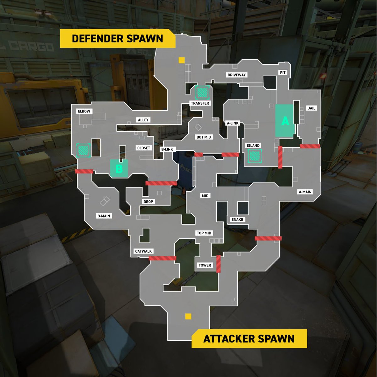 SpectreSD's tweet photo. Maps that are currently available in the game 😍

🧪 MILL

🚧 SKYWAY

🚄 METRO https://t.co/Y6hdjQimAR