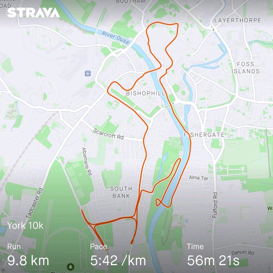 AmyCase61657767's tweet photo. #york10k done!
@YSHospCharity @YS_AHPs #AHPsActive 

Check out my activity on Strava: https://t.co/mqaSU32i5d https://t.co/joLsR4d4md