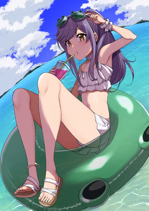 ビーチのお姫様 