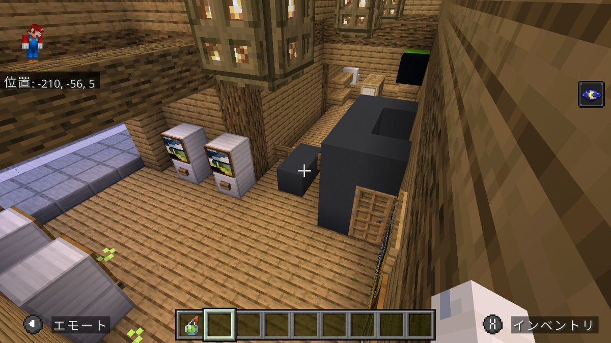 rio_game_switch's tweet photo. 高速道路まだ途中だけど🤔線路のびてる
#Minecraft #マイクラ #マインクラフト https://t.co/LxMo7UwoCu