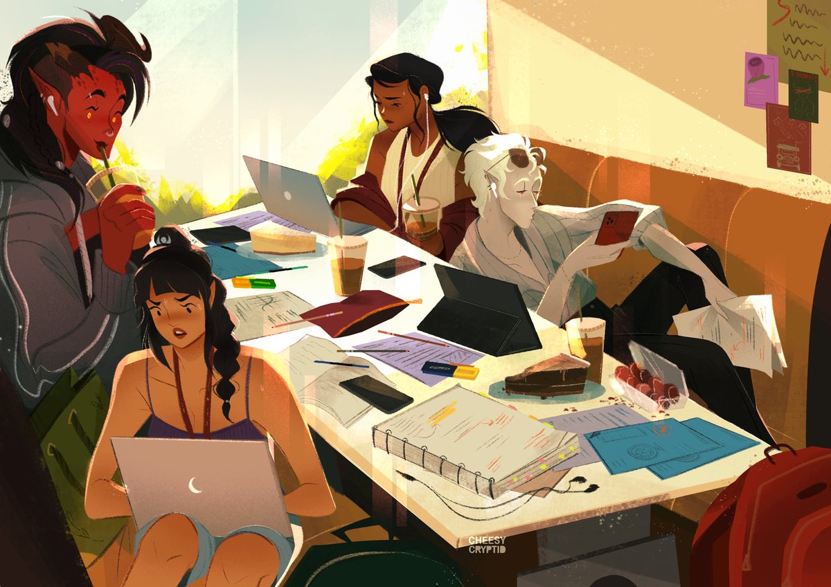 cheesy_cryptid's tweet photo. Reposting my modern college au for this brainrot anniversary

 #bg3 #ArtistOnTwitter #artph https://t.co/hvTj6rrUzy