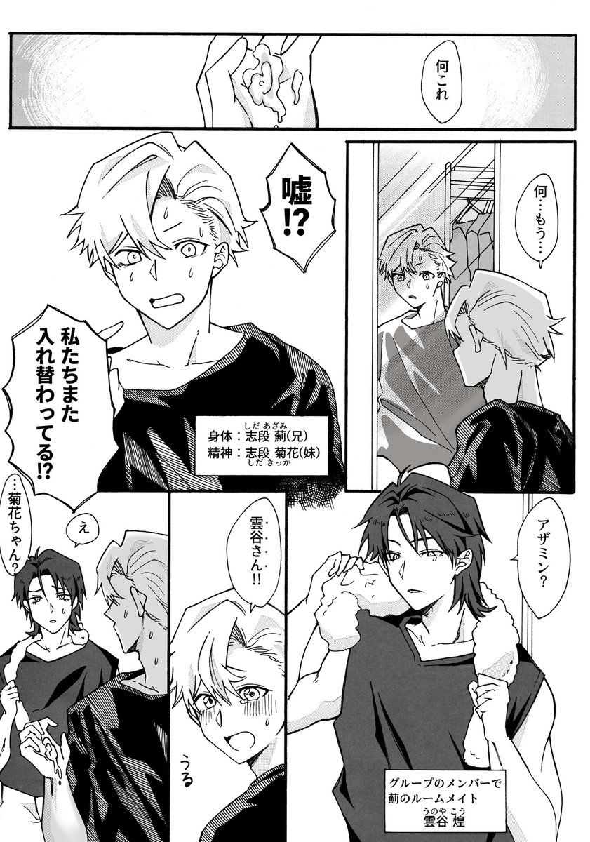 【C104新刊サンプル】
兄と入れ替わった妹が好き勝手♂する話🔞 