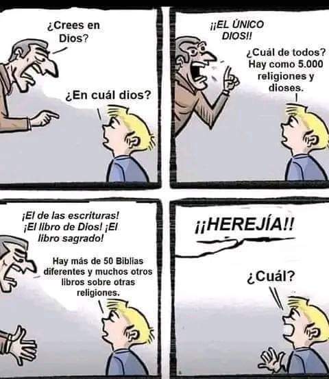 AteosSF's tweet photo. "¿Crees en Dios?"... 🤔😅😂 https://t.co/buf3X8rjFY