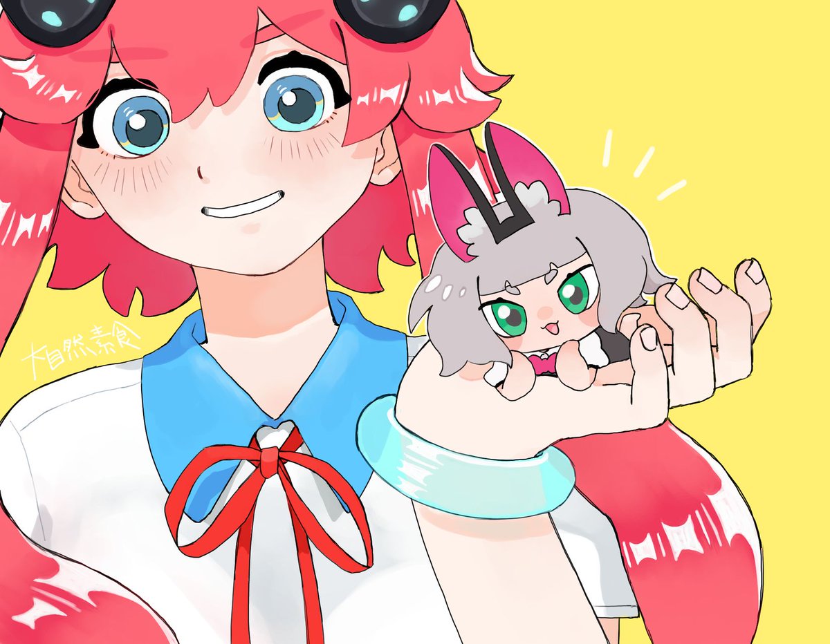 daisizen0's tweet photo. ちまっ https://t.co/78YUN2KAev #ARTstreet #MediBang #2024年8月定期コンテスト：ちびキャラ https://t.co/9EuT6w2pYH