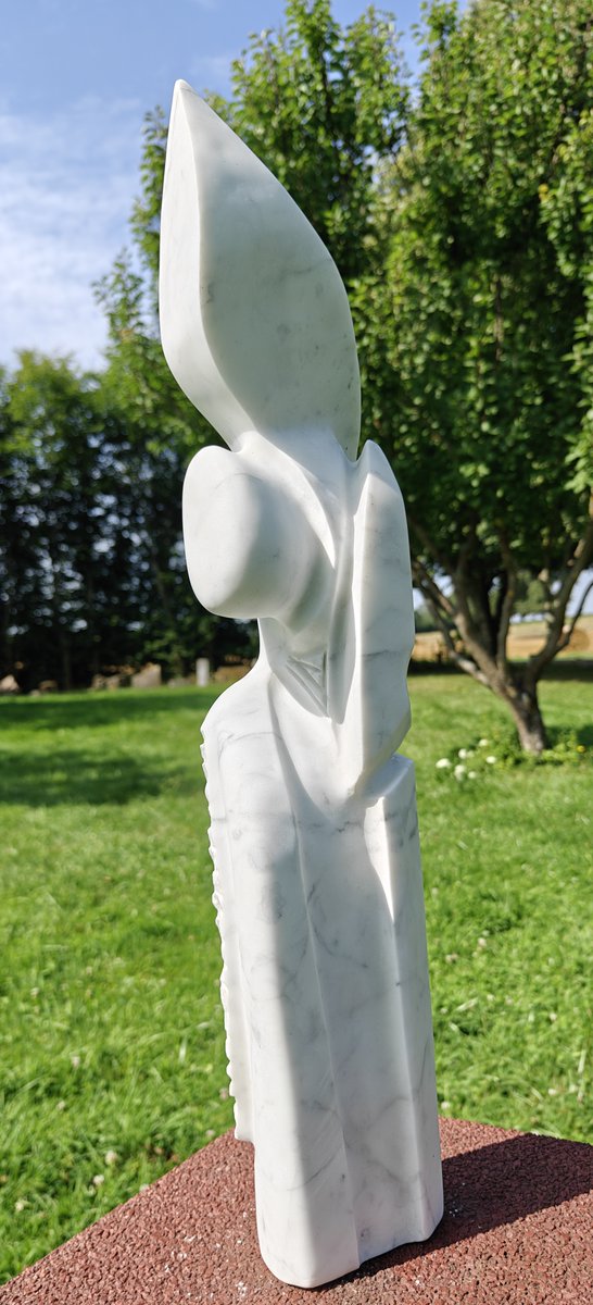 HantevilleF's tweet photo. La Déesse H.82 x L.9,5 x P.14 cms  2024 #sculpture #sculptor #sculptors #sculpteur #sculpting #sculpt #art #artistes #artiste #artsculptures #artist #artists #videoart #videoartist #marbre #pierredemarbre #marble #marblestone #stonecutter #tailleurdepierre https://t.co/UmTMFjHsDw