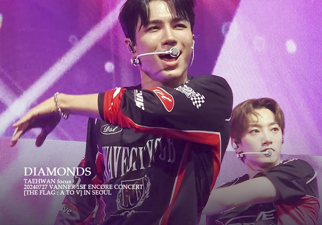 _Shanvv's tweet photo. DIAMONDS  (TAEHWAN focus) 20240727 VANNER 1ST ENCORE CONCERT [THE FLAG : A TO V] IN SEOUL 

https://t.co/bu4pWbtS8f

#VANNER #배너 #TAEHWAN #태환 https://t.co/i9fZstZ6wo