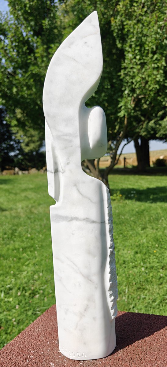 HantevilleF's tweet photo. La Déesse H.82 x L.9,5 x P.14 cms  2024 #sculpture #sculptor #sculptors #sculpteur #sculpting #sculpt #art #artistes #artiste #artsculptures #artist #artists #videoart #videoartist #marbre #pierredemarbre #marble #marblestone #stonecutter #tailleurdepierre https://t.co/o6tTITIPA9