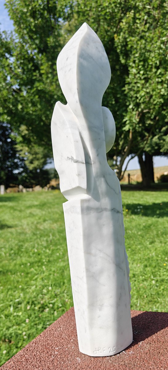HantevilleF's tweet photo. La Déesse H.82 x L.9,5 x P.14 cms  2024 #sculpture #sculptor #sculptors #sculpteur #sculpting #sculpt #art #artistes #artiste #artsculptures #artist #artists #videoart #videoartist #marbre #pierredemarbre #marble #marblestone #stonecutter #tailleurdepierre https://t.co/ltBfIF42gf