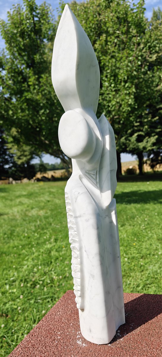 HantevilleF's tweet photo. La Déesse H.82 x L.9,5 x P.14 cms  2024 #sculpture #sculptor #sculptors #sculpteur #sculpting #sculpt #art #artistes #artiste #artsculptures #artist #artists #videoart #videoartist #marbre #pierredemarbre #marble #marblestone #stonecutter #tailleurdepierre https://t.co/0ixg9VCTsR