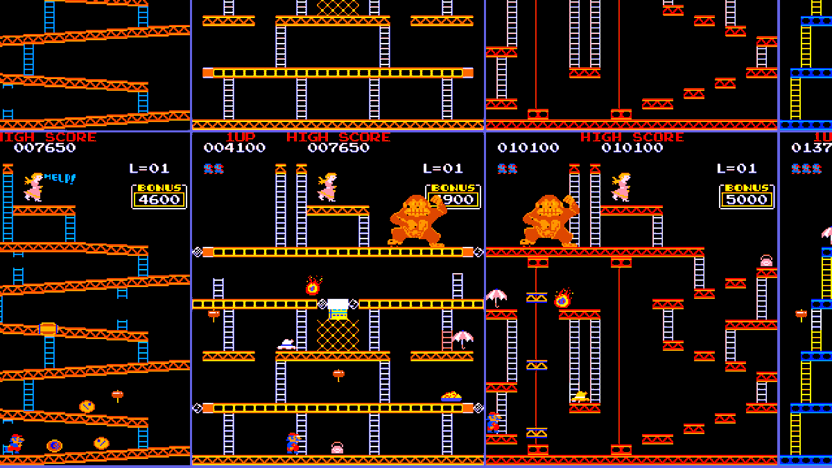 BressonJohnny's tweet photo. Donkey Kong et Mario avec notre arcade style 
#DonkeyKong #Mario #Arcade #RetroGaming #ClassicGames #OldSchoolGames #VideoGameNostalgia #ArcadeStyle #GamingCommunity #HighScores #PixelArt #GameNight #GamerLife #RetroArcade #VintageGaming #CoinOpGames #ArcadeCabinet https://t.co/G4NxdNkmE1