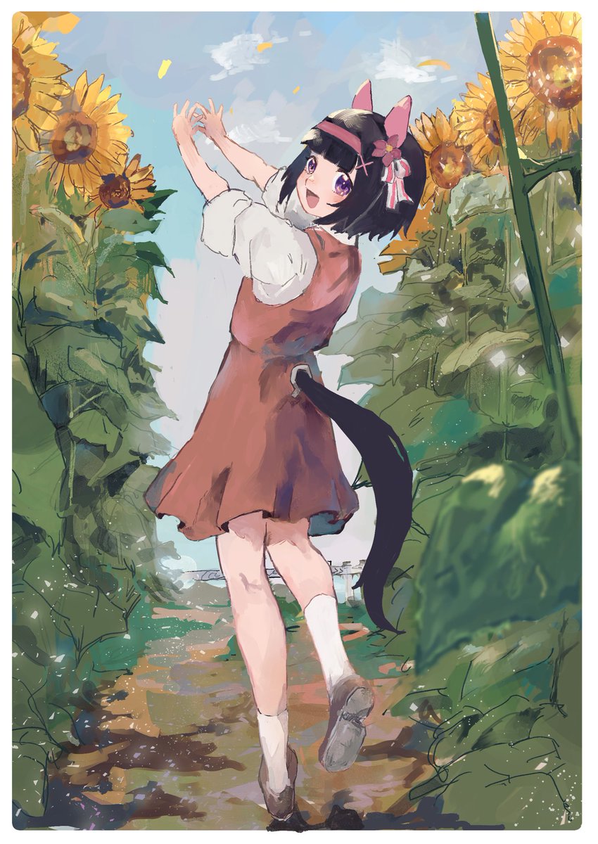 ニシノフラワー「ニシノフラワー 」|暇日おひまのイラスト